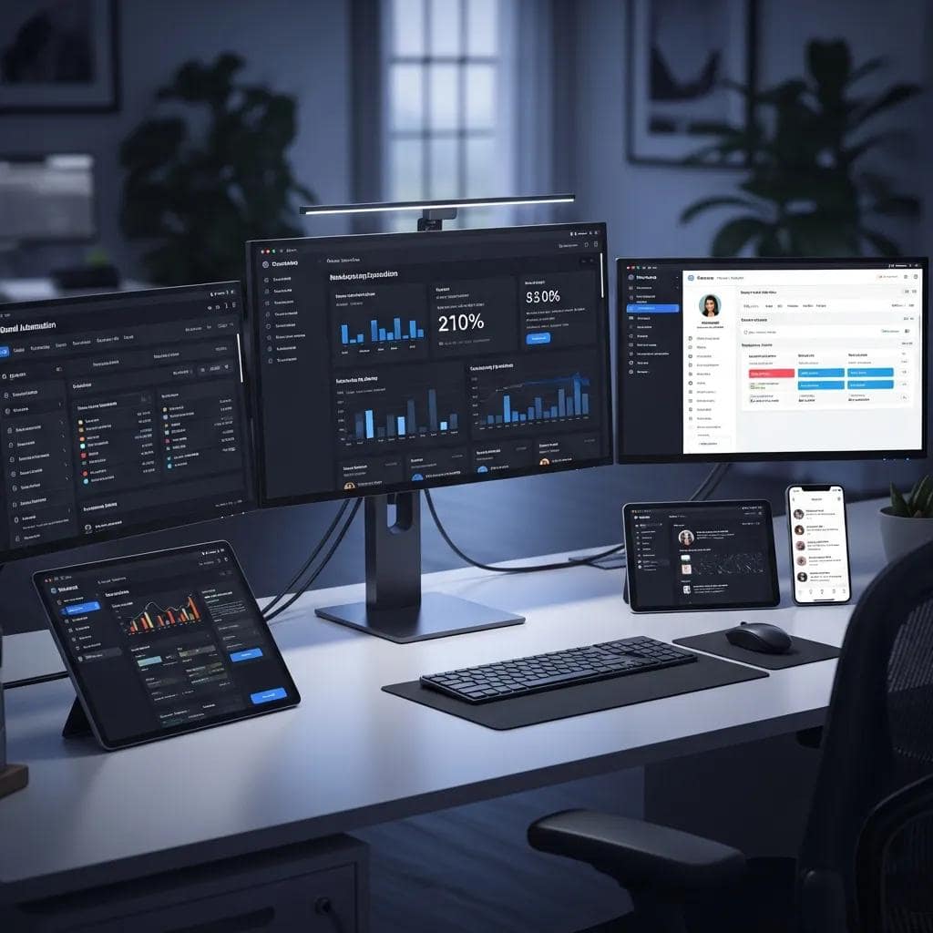 Stack of CRM, marketing automation, and analytics tools for modern RevOps